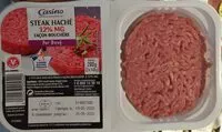 Mängden socker i Steak haché 12℅ MG Façon bouchère Pur bœuf