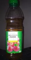 Mängden socker i 100 % Pur jus de pomme