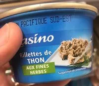 Mängden socker i Rillettes de thon aux fines herbes