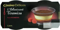 Mängden socker i L'éblouissant Tiramisu à la framboise