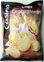 Mängden socker i Chips Campagnardes