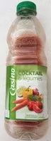 Mängden socker i Cocktail 6 légumes