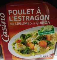 Mängden socker i Poulet à l'Estragon aux Légumes et Quinoa