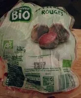 Mängden socker i Betteraves rouges cuites bio