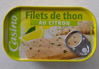 Mängden socker i Filets de thon au citron