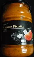 Mängden socker i Sauce Tomates Ricotta Basilic