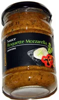 Mängden socker i Sauce Roquette, Mozzarella, Poivrons
