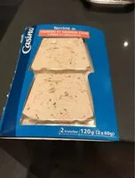 Mängden socker i Terrine de Saumon et saumon fumé