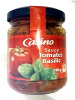 Mängden socker i Sauce tomate basilic