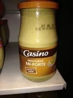 Mängden socker i Moutarde mi-forte