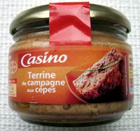 Mängden socker i Terrine de campagne aux cèpes