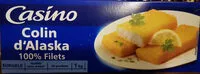 Mängden socker i Colin d'Alaska 100 % filets 20 panés