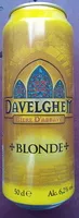 Mängden socker i Davelghem Bière d'Abbaye Blonde