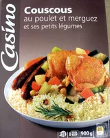 Mängden socker i Couscous au poulet et merguez et ses petits légumes (2 portions)