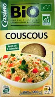 Mängden socker i Couscous bio