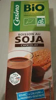 Mängden socker i Boisson au soja saveur chocolat