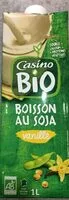 Mängden socker i Boisson au soja à la vanille Bio Casino