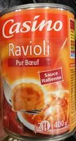 Mängden socker i Ravioli Pur Bœuf Sauce Italienne