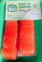 Mängden socker i Pavés de saumon bio
