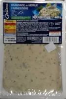 Mängden socker i Brandade de morue parmentière