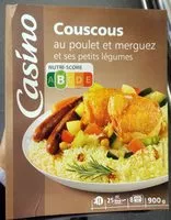 Mängden socker i Couscous poulet merguez