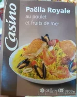 Mängden socker i Paella au poulet et aux fruits de mer