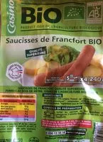 Mängden socker i Saucisses de Francfort Bio