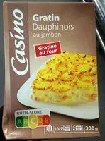 Mängden socker i Gratin dauphinois au jambon