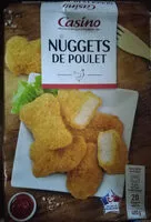 Mängden socker i Nuggets de poulet x20, 400 g