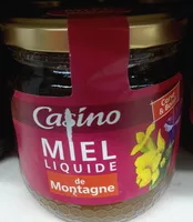 Mängden socker i Miel liquide de montagne