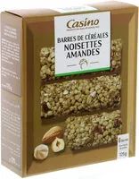 Mängden socker i Barre de céréales - noisettes amandes