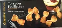 Mängden socker i Torsades Feuilletées