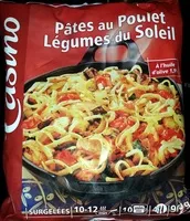 Mängden socker i Pates au poulet, légumes du soleil