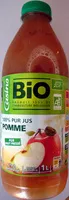Mängden socker i 100 % Pur Jus Pomme bio