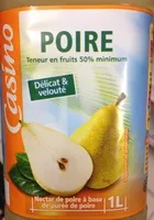 Mängden socker i Poire teneur en fruits 50% minimum