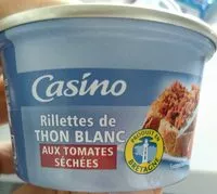 Mängden socker i Rillettes de Thon Blanc aux Tomates Séchées