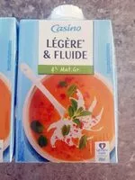 Mängden socker i Légère* & Fluide 4% de matières grasses