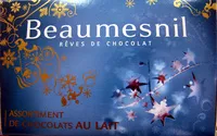 Mängden socker i Rêves de chocolat Assortiment de chocolats au lait Beaumesnil
