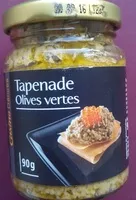 Mängden socker i La Tapenade d'olives vertes