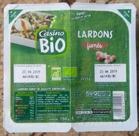 Mängden socker i Lardons fumés