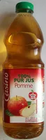 Mängden socker i 100% Pur Jus Pomme
