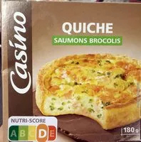 Mängden socker i Quiche saumon bocolis