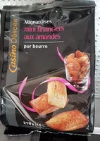 Mängden socker i Mini financiers aux amandes
