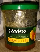 Mängden socker i Confiture Extra Mirabelles