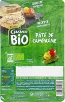 Mängden socker i Pâté de campagne BIO