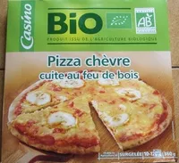 Mängden socker i Pizza chèvre cuite au feu de bois bio
