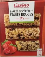 Mängden socker i Barres céréales fruits rouges