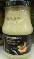 Mängden socker i Mayonnaise à la moutarde à l'ancienne
