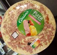 Mängden socker i Pizza à pâte fine jambon-emmental