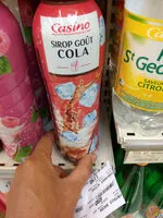 Mängden socker i Sirop goût cola